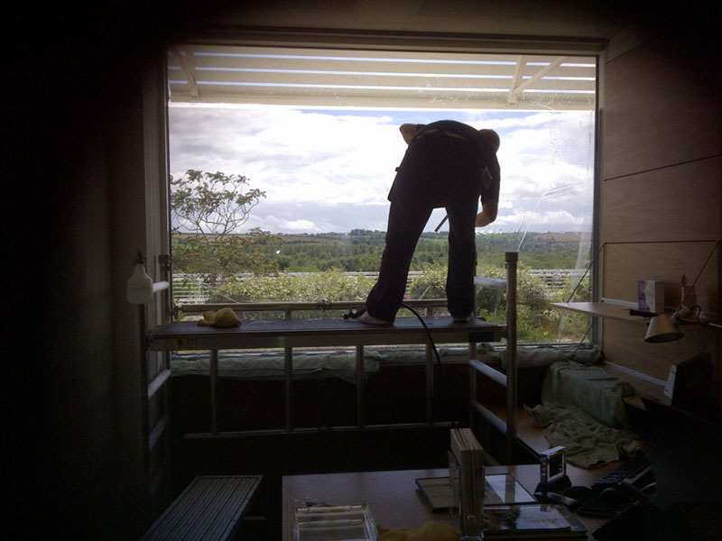 commercial solar window film